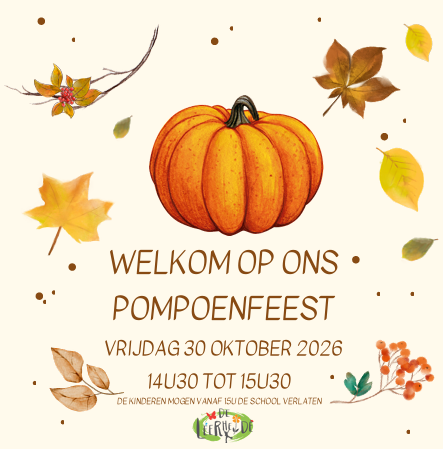affiche pompoenfeest